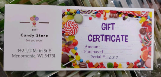 Gift Certificate